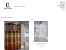Tablet Screenshot of hotelstoyou.com